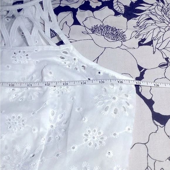 New Crochet white Romper - Picture 10 of 13